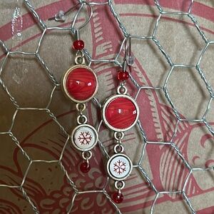 Trader Joe’s earrings 12mm/10mm two tiered